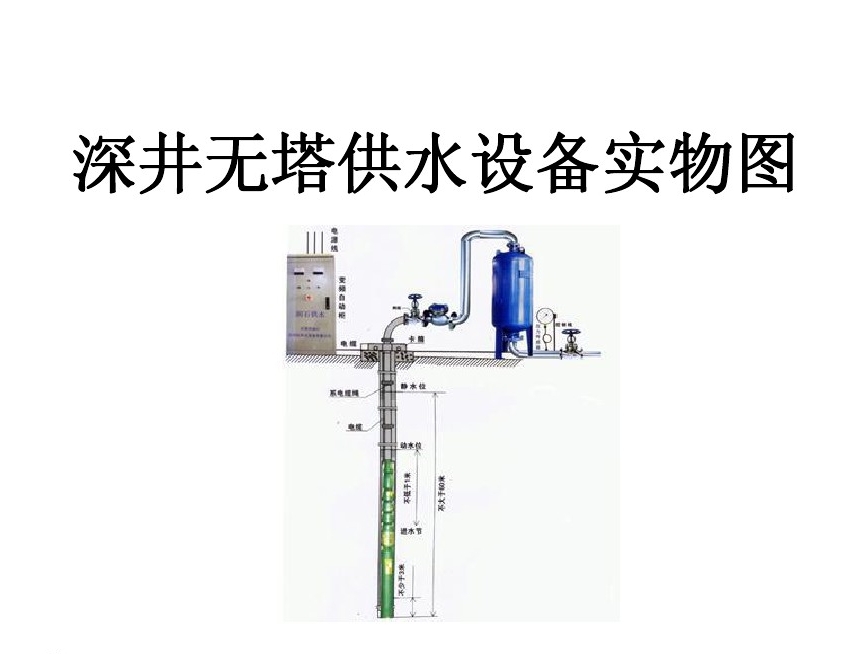 盐亭县井泵无塔式供水设备